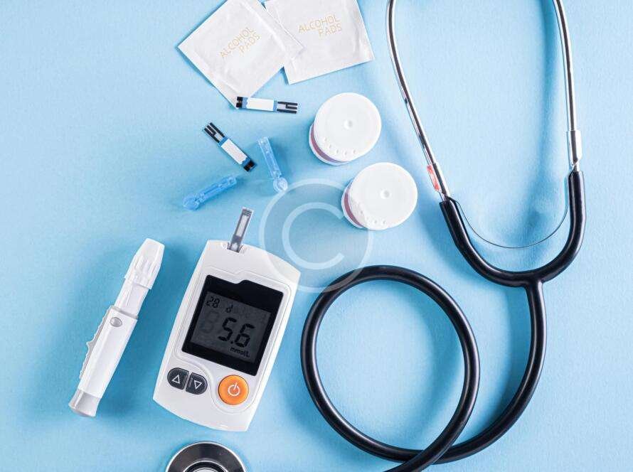 Medical equipment in a clinical setting