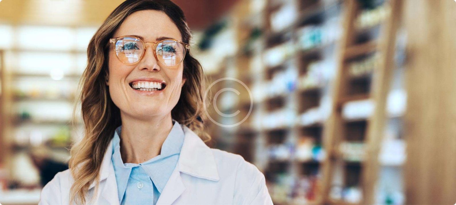 Female doctor smiling