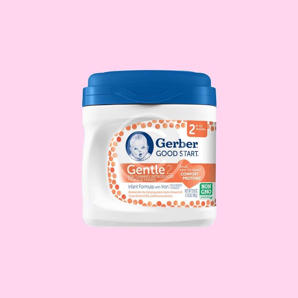Gerber infant formula container