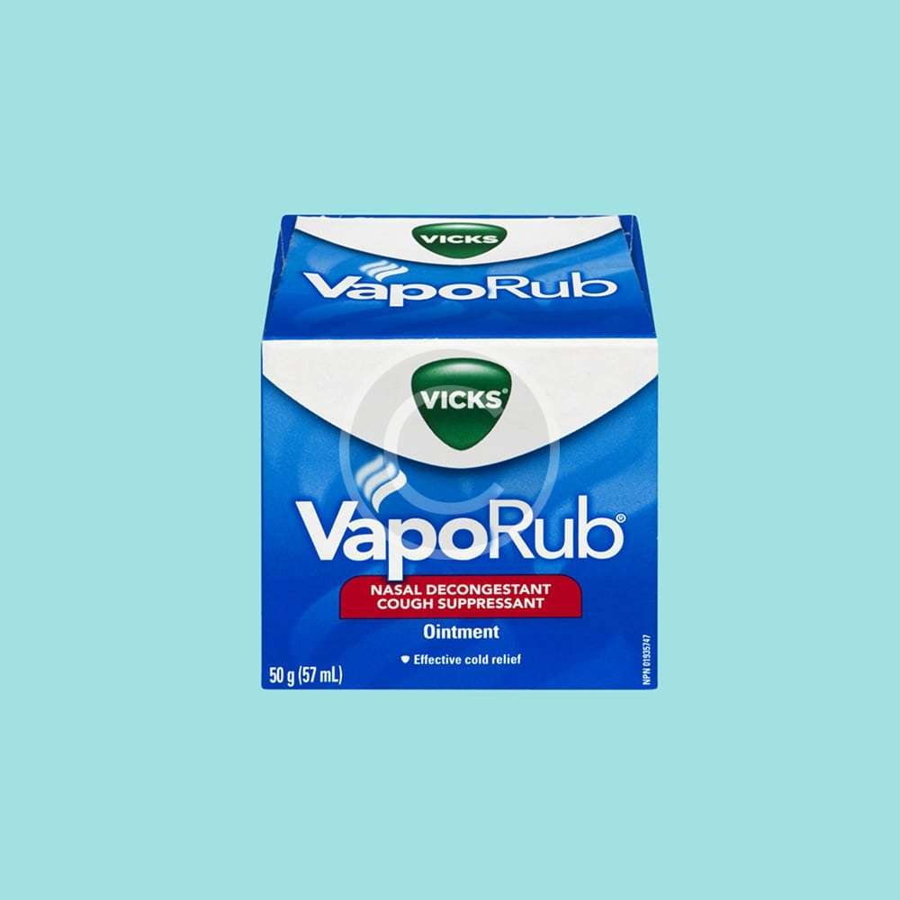 VapoRub box